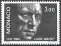 Potov znmka Monako 1987 Louis Jouvet, herec Mi# 1833