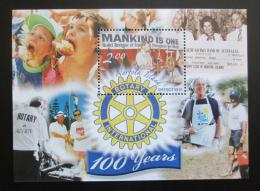 Potov znmka Norfolk 2005 Rotary Intl., 100. vroie Mi# Block 49