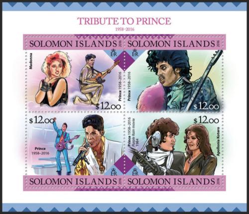 Potov znmky alamnove ostrovy 2016 Prince Mi# 3721-24 Kat 14 