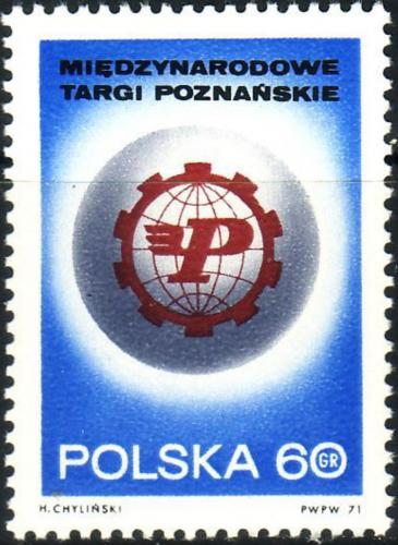 Potov znmka Posko 1971 Mezinrodn vetrh v Poznani Mi# 2087