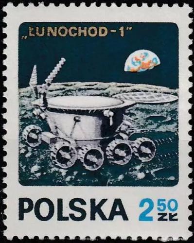 Potov znmka Posko 1971 Lunochod 1 Mi# 2122