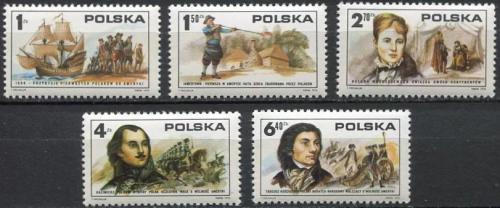 Potov znmky Posko 1975 Nezvislost USA, 200. vroie Mi# 2400-04