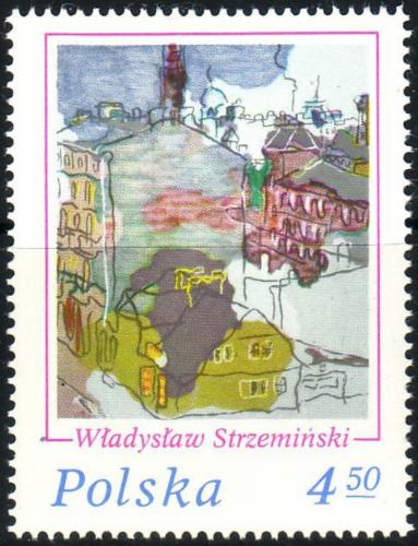 Potov znmka Posko 1975 Umenie, Wadysaw Strzemiski Mi# 2415