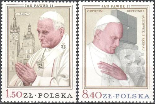Potov znmky Posko 1979 Pape Jan Pavel II. Mi# 2629-30 - zvi obrzok