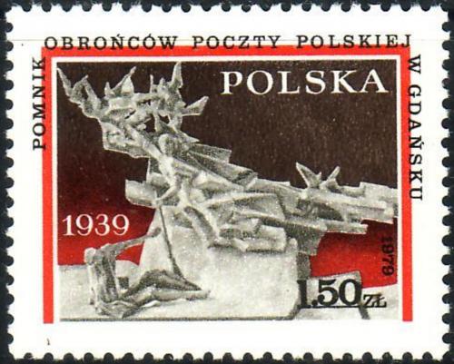 Potov znmka Posko 1979 Obsazen Polska, 40. vroie Mi# 2645 - zvi obrzok