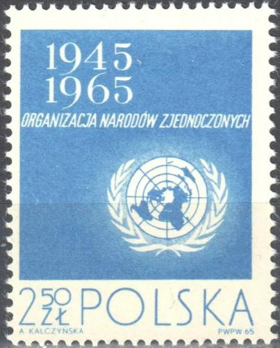 Potov znmka Posko 1965 OSN, 20. vroie Mi# 1631