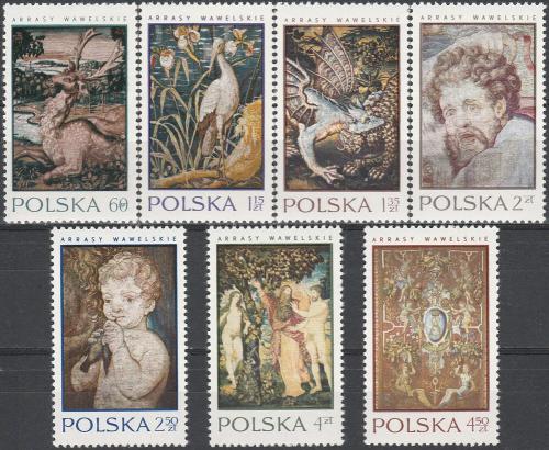 Potov znmky Posko 1970 Gobelny Mi# 2041-47