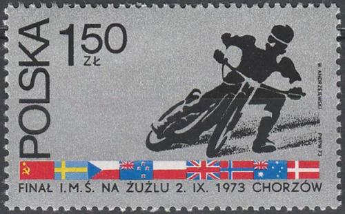 Potov znmka Posko 1973 MS v ploch drze Mi# 2273