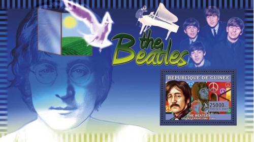 Potov znmka Guinea 2006 The Beatles, John Lennon Mi# Block 996 - zvi obrzok