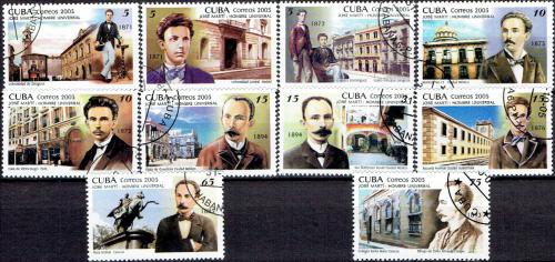 Potov znmky Kuba 2005 Jos Mart Mi# 4741-50