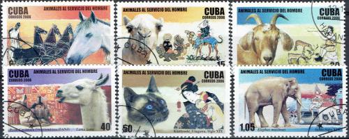 Potov znmky Kuba 2006 Domc zvata Mi# 4848-53