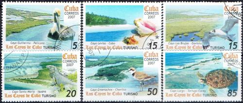 Potov znmky Kuba 2007 Ostrovn fauna Mi# 4932-37