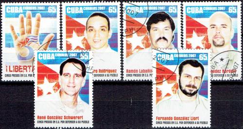 Potov znmky Kuba 2007 Kubnt pioni Mi# 4975-80