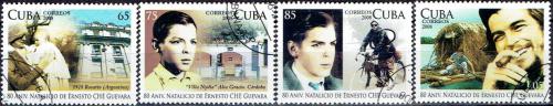 Potov znmky Kuba 2008 Ernesto Che Guevara Mi# 5093-96 Kat 6.60