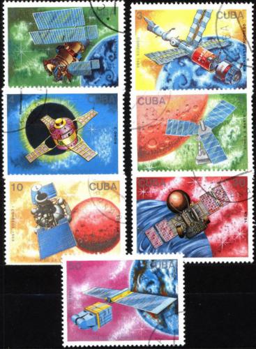 Potov znmky Kuba 1988 Den kozmonautiky Mi# 3173-79
