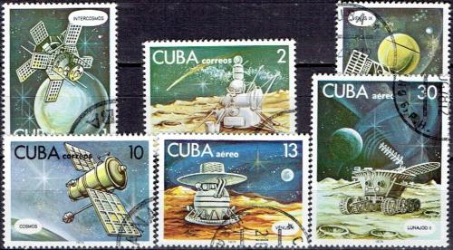 Potov znmky Kuba 1978 Den kozmonautiky Mi# 2286-91