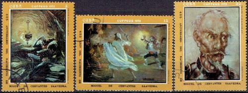 Potov znmky Kuba 1972 Umenie Mi# 1809-11