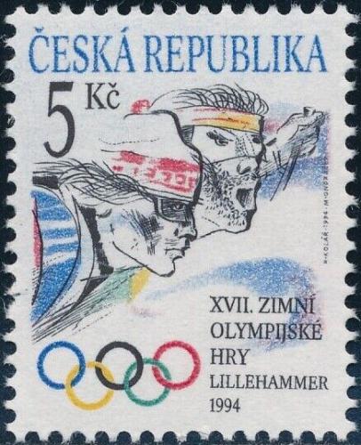 Potov znmka esko 1994 ZOH Lillehammer Mi# 34