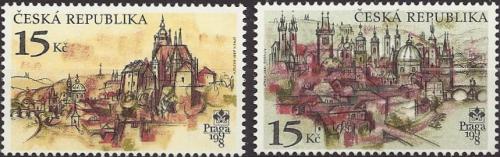 Potov znmky esko 1997 Vstava PRAGA Mi# 156-57