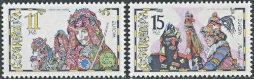 Potov znmky esko 1998 Eurpa CEPT, svtky Mi# 182-83