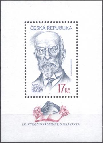 Potov znmka esko 2000 Prezident T. G. Masaryk Mi# Block 11