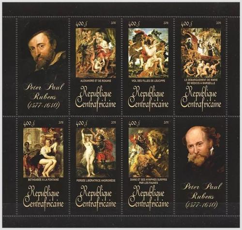 Potov znmky SAR 2011 Umenie, Peter Paul Rubens Mi# 3283-88 Kat 9.50