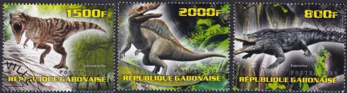 Potov znmky Gabon 2022 Dinosaury Mi# N/N