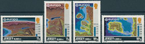 Potov znmky Jersey 1982 Eurpa CEPT, historick udlosti Mi# 278-81