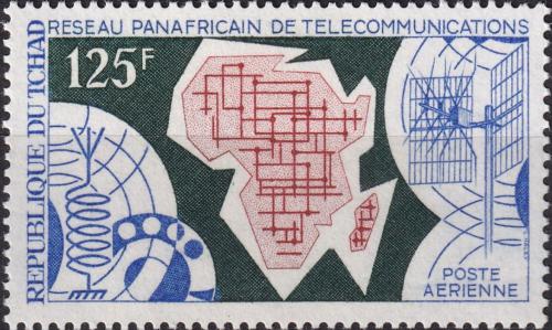 Potov znmka ad 1971 Africk telefonn s Mi# 386