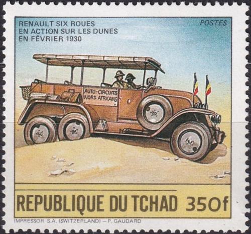 Potovn znmka ad 1984 Automobil Renault 1930 Mi# 1064