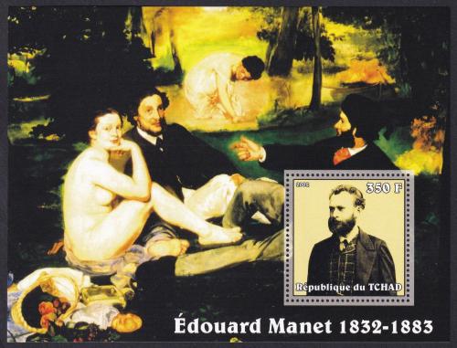 Potov znmka ad 2002 Umenie, Edouard Manet Mi# Block 344