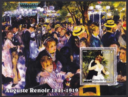 Potov znmka ad 2002 Umenie, Pierre-Auguste Renoir Mi# Block 353 Kat 8