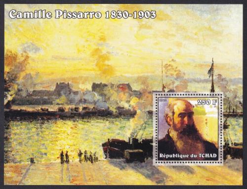 Potov znmka ad 2002 Umenie, Camille Pissarro Mi# Block 341 Kat 6