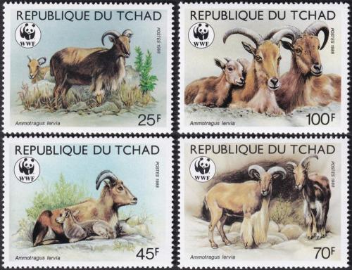 Potov znmky ad 1988 Paovce hvnat, WWF Mi# 1171-74 Kat 16 - zvi obrzok