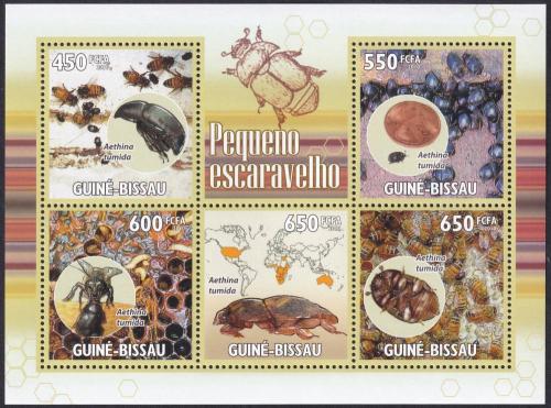 Potov znmky Guinea-Bissau 2010 Chrobky Mi# 4798-4802 Kat 12