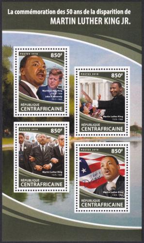 Potov znmky SAR 2018 Martin Luther King Mi# 7675-78 Kat 15