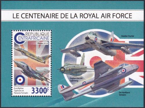 Potov znmka SAR 2018 Royal Air Force, 100. vroie Mi# Block 1866 Kat 15