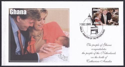 FDC Ghana 2003 Narozen princezny Amlie Mi# 3429 - zvi obrzok