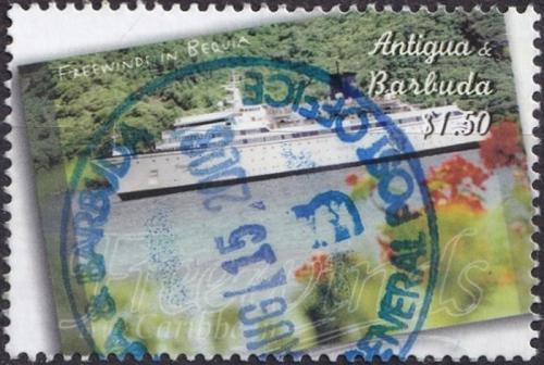 Potov znmka Antigua 2001 Lo Freewinds Mi# 3515 