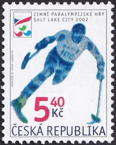 Potov znmka esko 2002 Zimn paralympijsk hry Mi# 314