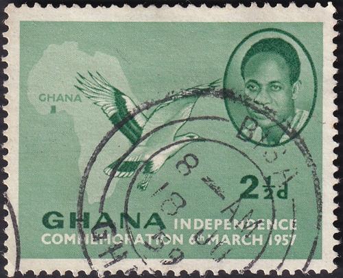Potov znmka Ghana 1957 Nezvislost Mi# 2