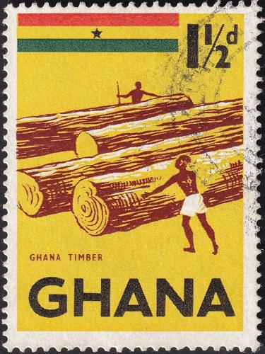 Potov znmka Ghana 1959 Tba deva Mi# 50