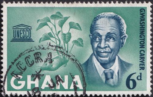 Potov znmka Ghana 1964 George Washington Carver, botanik Mi# 195