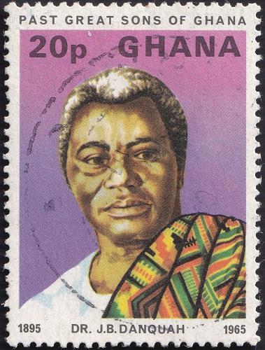 Potov znmka Ghana 1980 Joseph Boakje Danquah, politik Mi# 821
