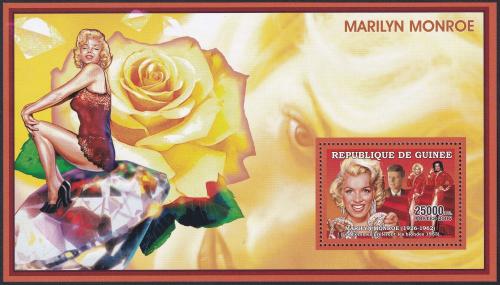 Potov znmka Guinea 2006 Marilyn Monroe Mi# Block 1003
