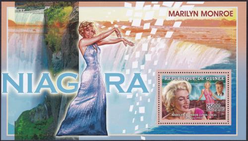 Potov znmka Guinea 2006 Marilyn Monroe Mi# Block 1004