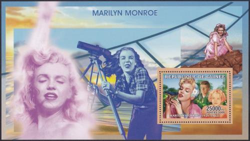 Potov znmka Guinea 2006 Marilyn Monroe Mi# Block 1005