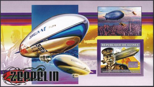 Potov znmka Guinea 2006 Vzducholode, Zeppelin Mi# Block 1088