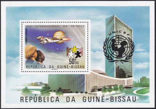 Potov znmka Guinea-Bissau 1979 Medzinrodn rok dt Mi# Block 140