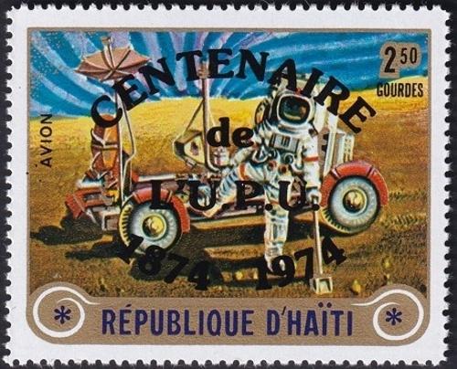 Potov znmka Haiti 1974 UPU, 100. vroie pretla Mi# N/N